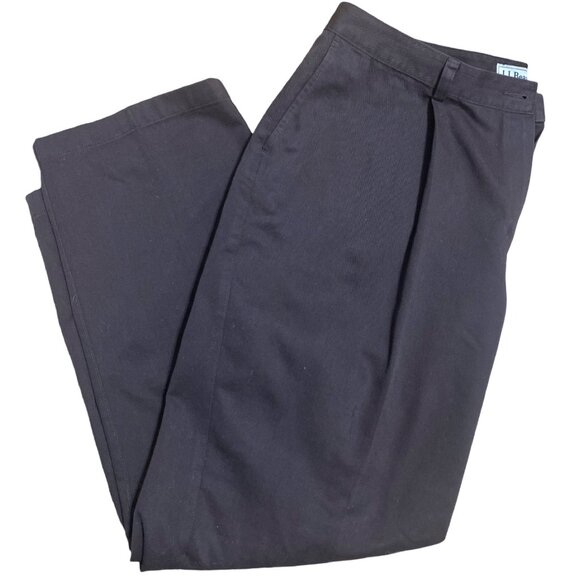 Vintage Y2K L.L Bean mid rise curvy fit Tapered Pant in brown - Picture 1 of 9